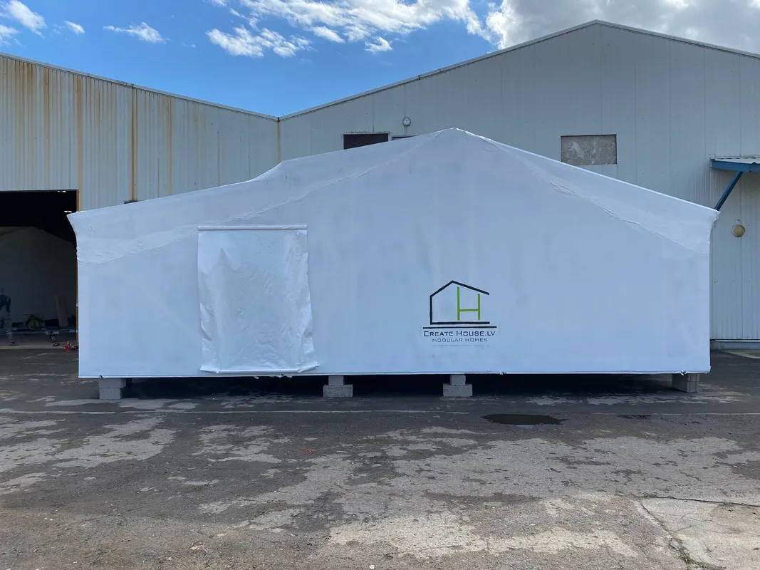 Moduļu mājas transportēšana pa Norvēģijas ceļiem