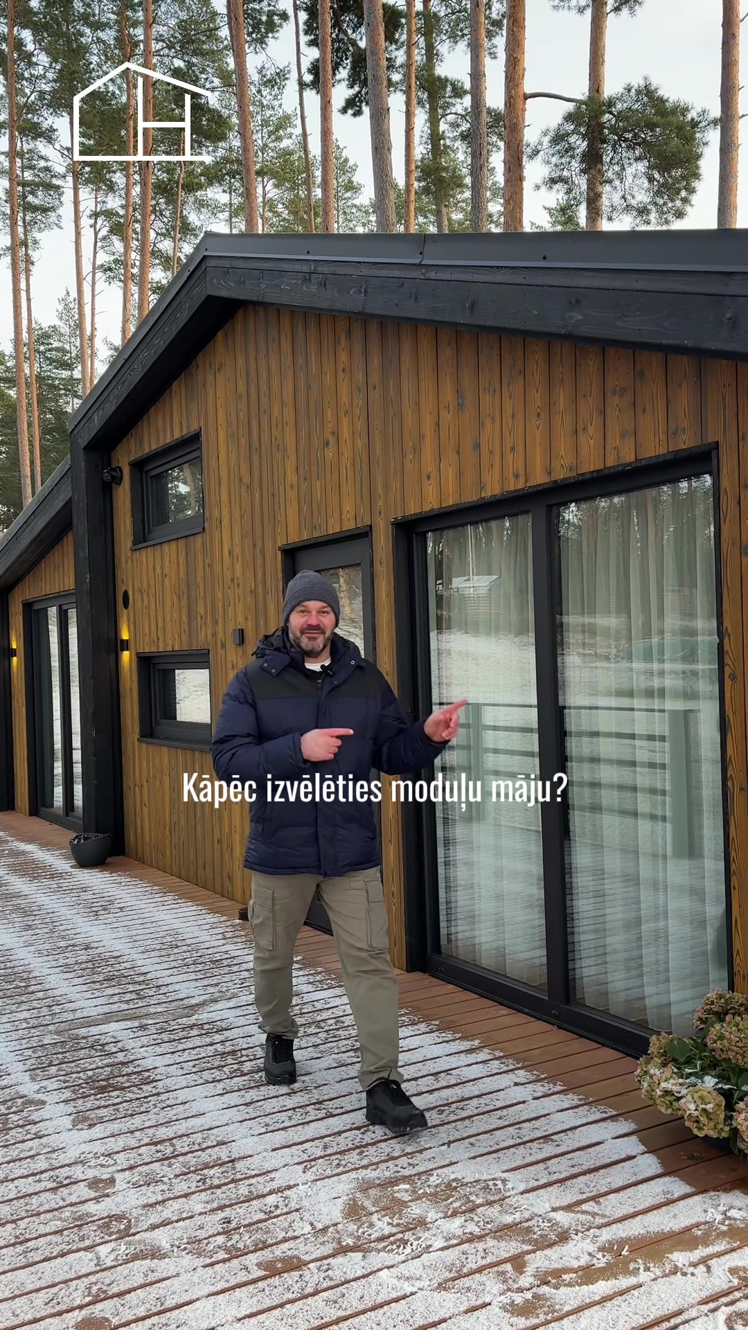 Kāpēc moduļu māja ir mūsdienīga izvēle? Jo tā nodrošina ātru būvniecī...