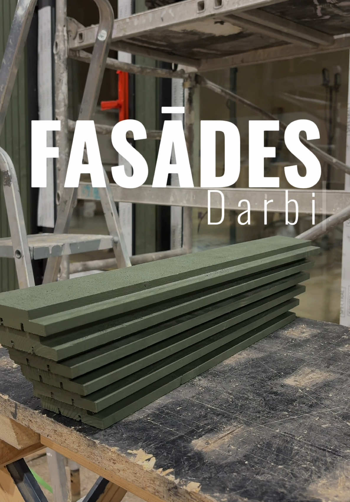 Fasādes darbi pilnā sparā! Ar rūpību un precizitāti strādājam pie kat...